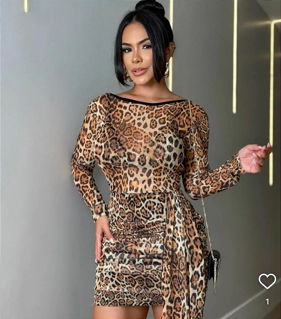 Vestido Onça